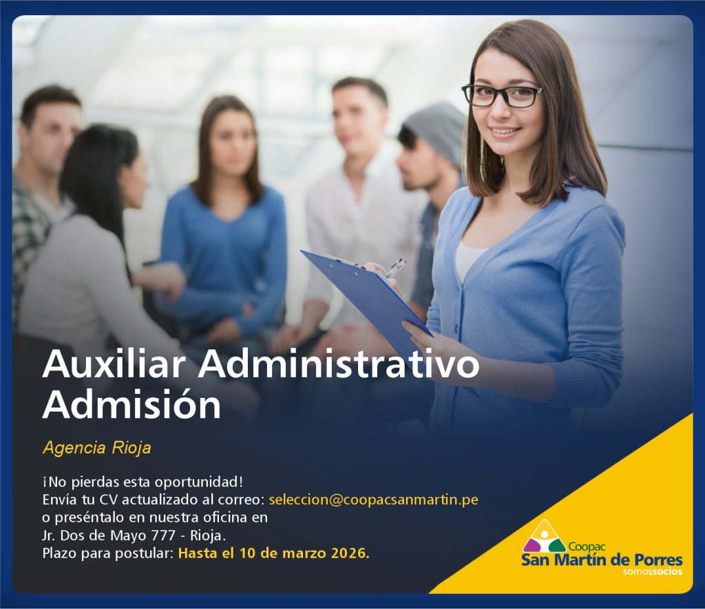 CONVOCATORIA DE PERSONAL N° 006-2026-JGTH-CACSMP