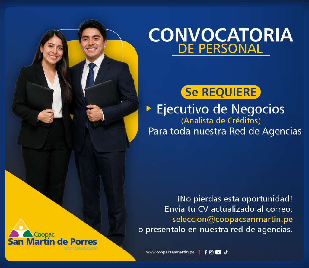 CONVOCATORIA N° 022-2026-JGTH-CACSMP