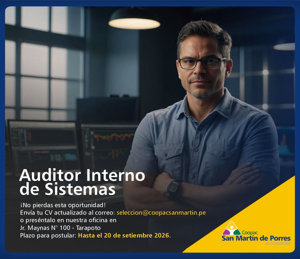 CONVOCATORIA N° 20-2026-JGTH-CACSMP